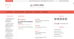 Desktop Screenshot of cfoc.org
