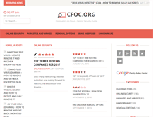 Tablet Screenshot of cfoc.org